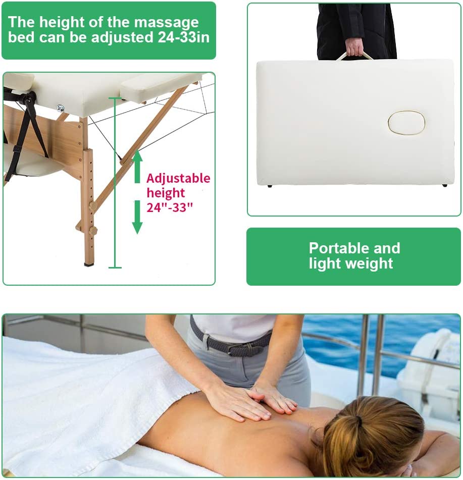 Massage Bed Spa Faltende Gesicht Wiegen Salon Bett