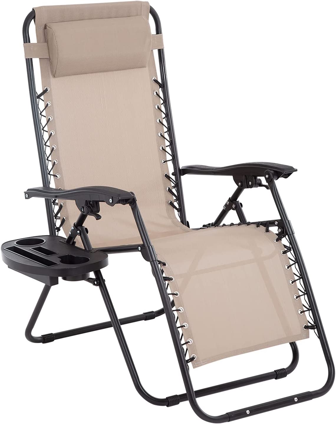Zero Gravity Lawn Lounge Chair Patio Set von 2