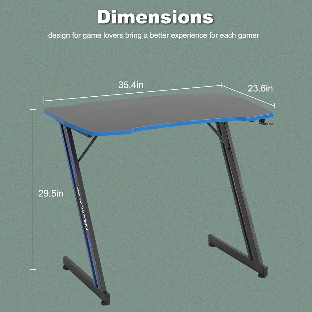 Z Formte Workstation Ergonomischer Tisch