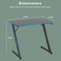 Z Formte Workstation Ergonomischer Tisch