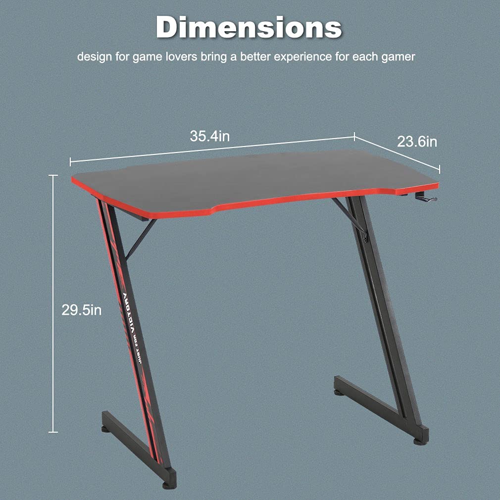 Z Formte Workstation Ergonomischer Tisch