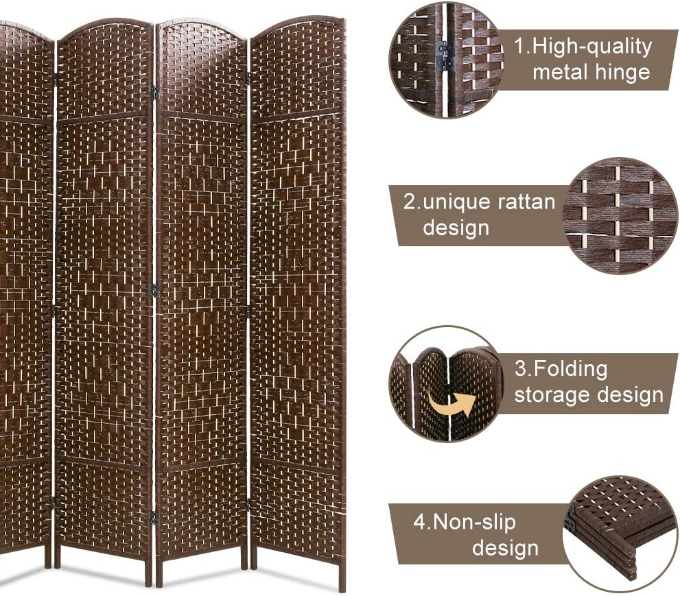 Folding Privacy Divider Indoor Wall Divider (Deutsche Ausgabe)