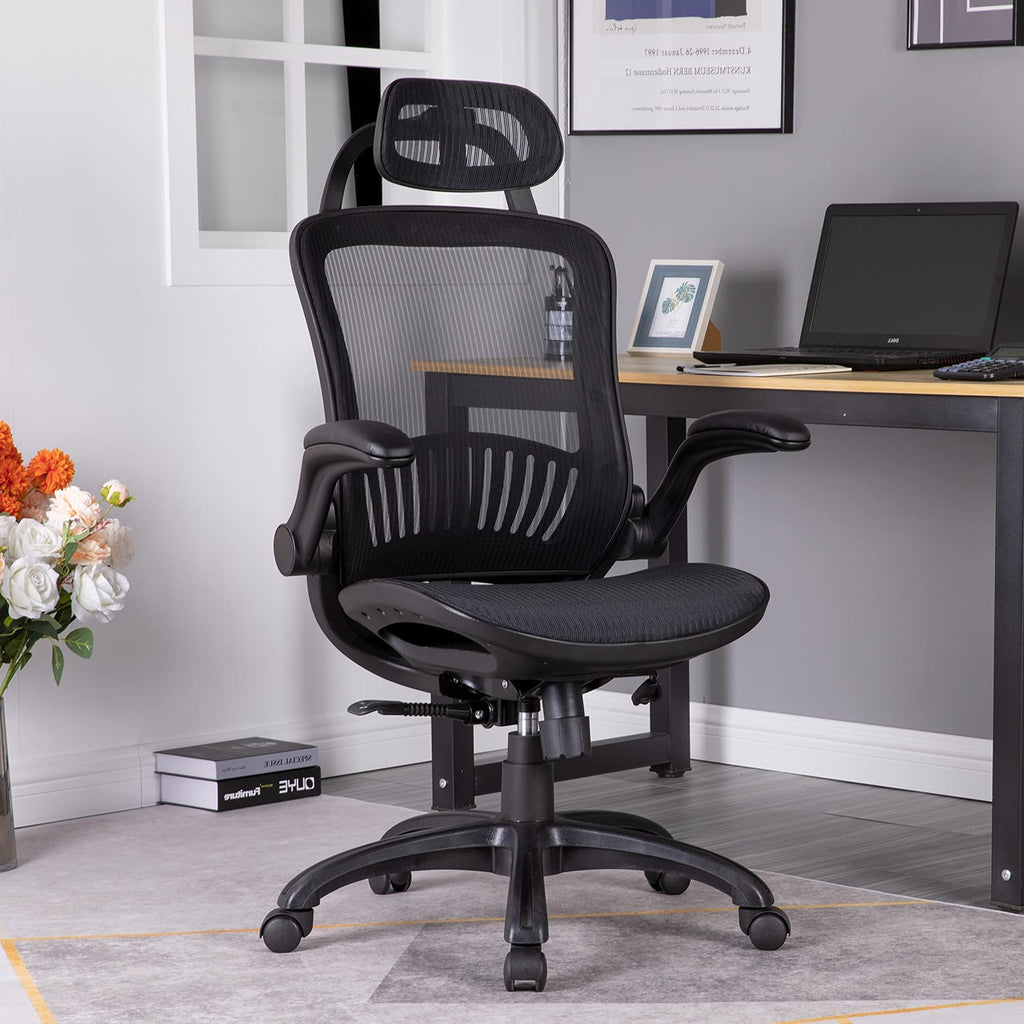 Executive Adjusted Headrest Office High Back Desk Chair