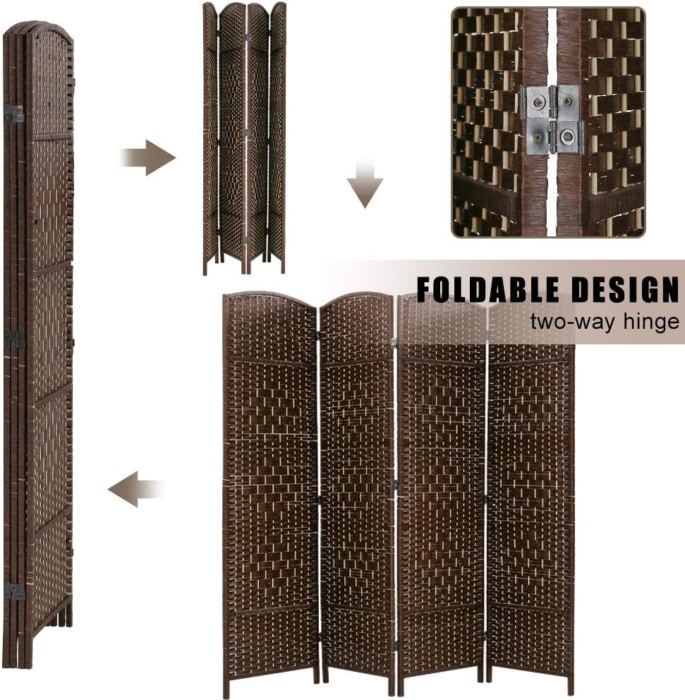Folding Privacy Divider Indoor Wall Divider (Deutsche Ausgabe)
