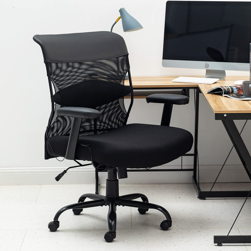 Breitsitziger Ergonomischer Computerstuhl