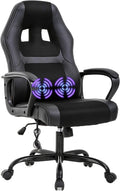 Verstellbare PU Lumbal Massage Support Leder Racing Chair