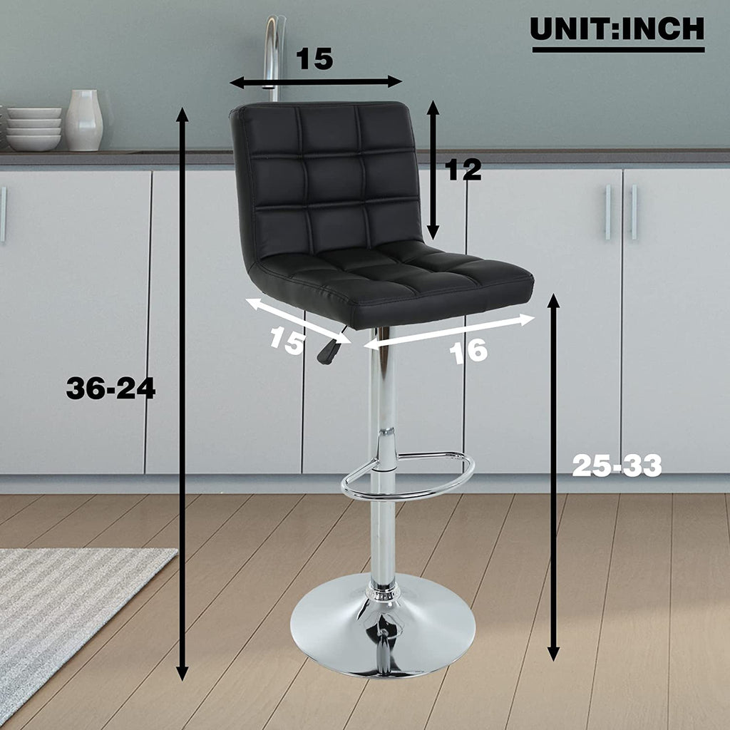 Modernes Swivel Bar Hocker Set von 2
