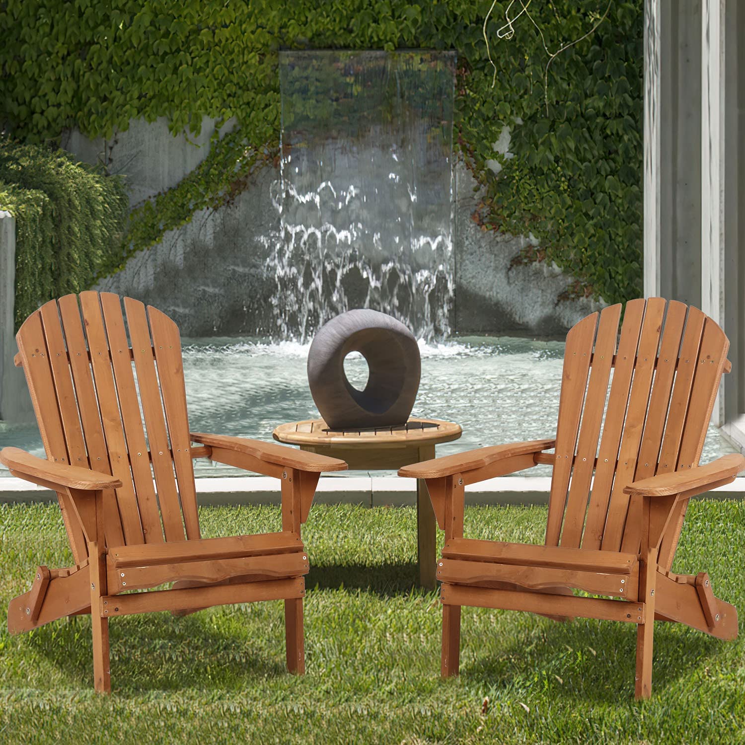 Faltbare Adirondack Stuhl Patio Stühle Rasenstuhl Outdoor Holz Stühle