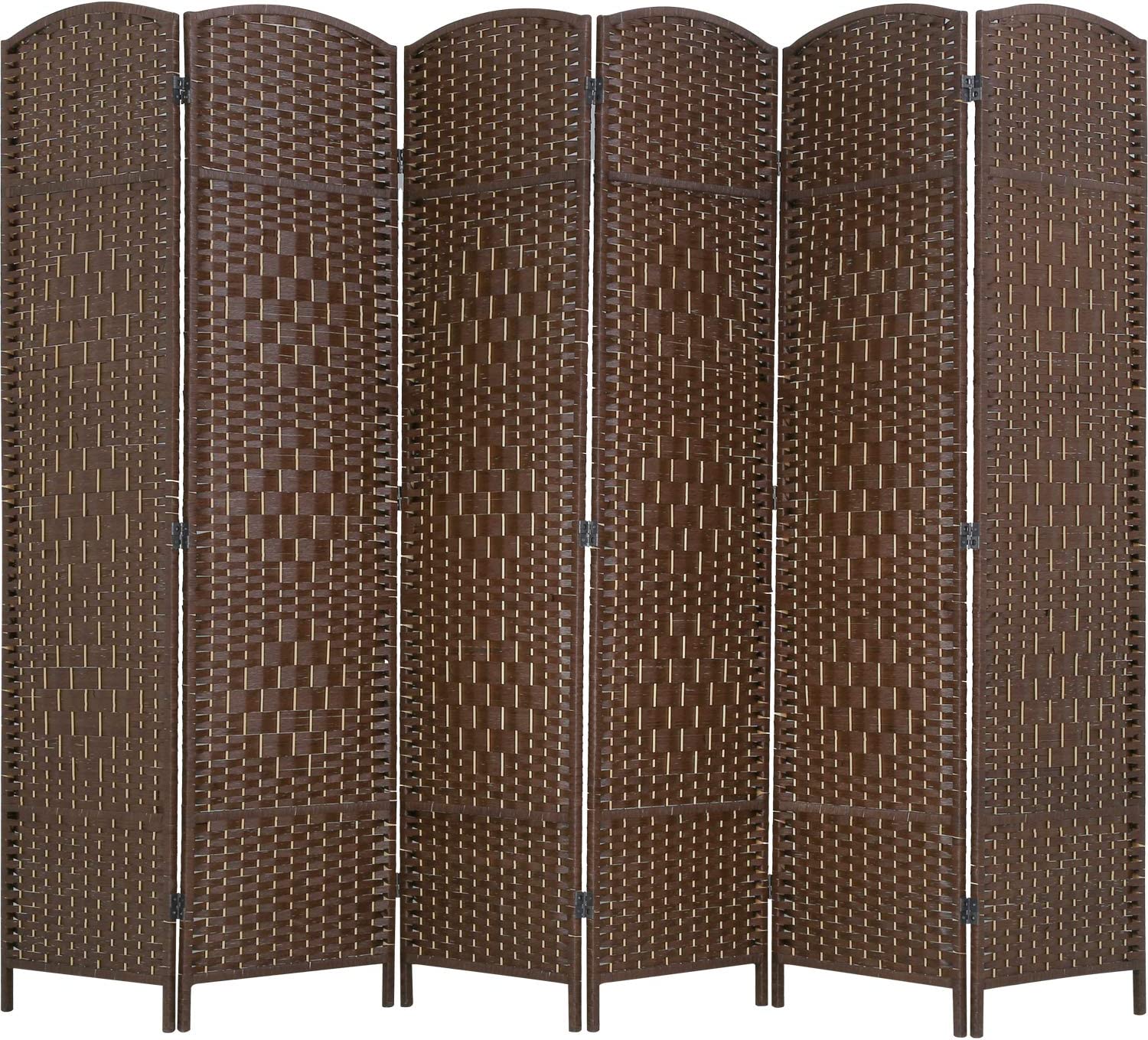 6 Panel Folding Privacy Room Divider