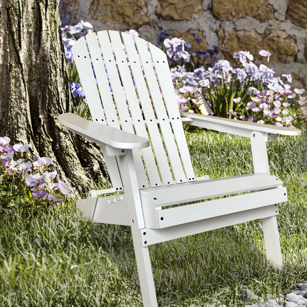 Faltbare Adirondack Stuhl Patio Stühle Rasenstuhl Outdoor Holz Stühle