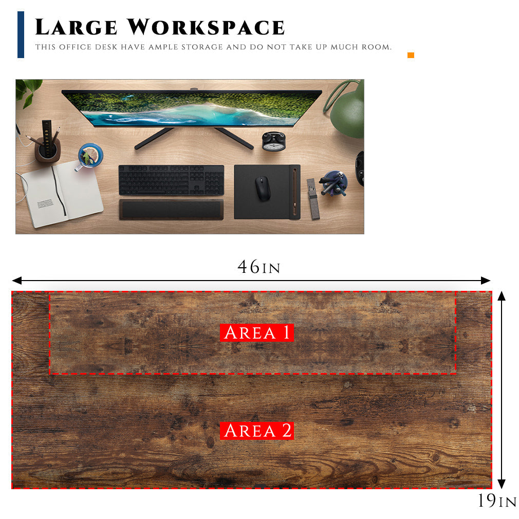 46' Gaming Storage Regale Schreibtisch